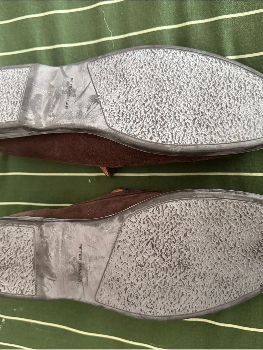 Men's Peter Millar Excursionist Nubuck Venetian Loafer